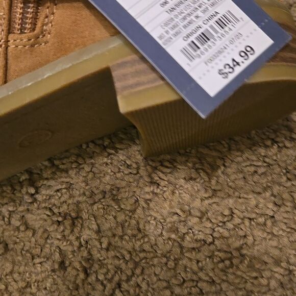 Womens Brenna Boots Universal Thread Tan 7 Tan Ankle Bootie target winter boho - Picture 9 of 16